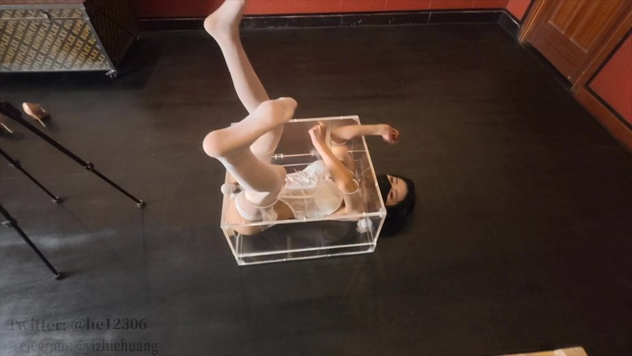 汤圆纯白花嫁 后手吊缚