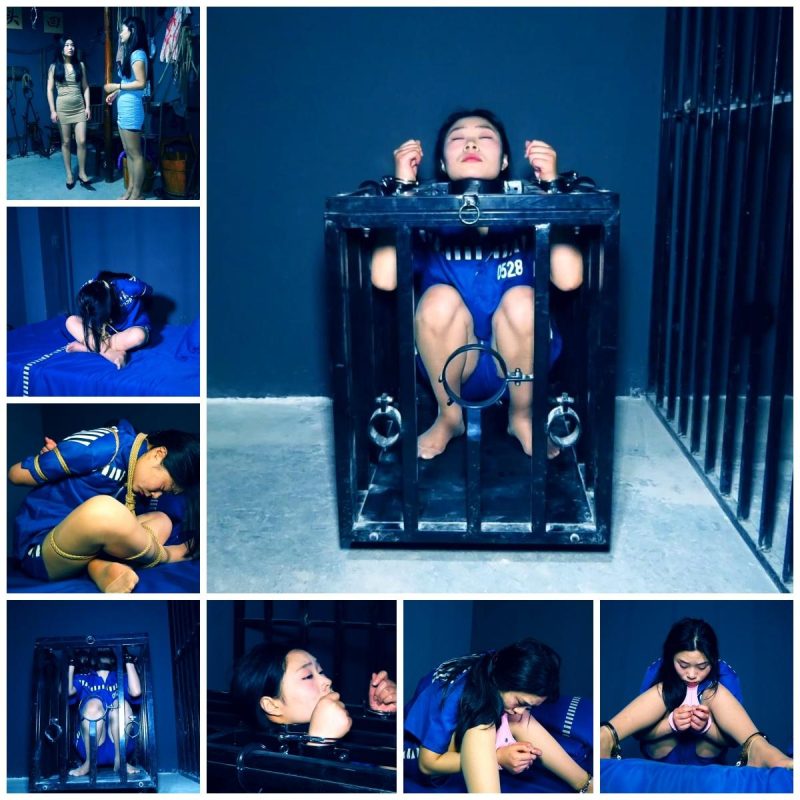 《中世纪之囚犯体验》猎奇女孩安娜来监狱主题基地体验女囚生活