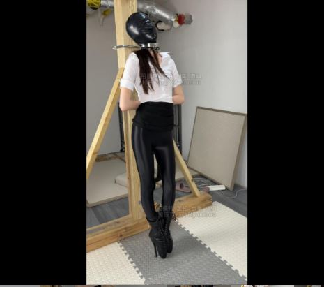 【YM】《芭蕾舞鞋强制垫脚罚站+伸缩yj》