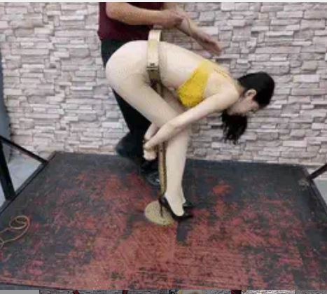 不怕绳缚折磨的艺仙儿,今天给她准备了2种拘束架,越挣扎越难受,在啵啵贝和电击鞭打刺激下,下面狂喷如流……