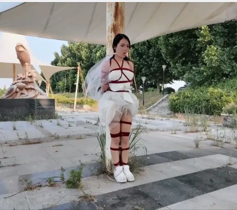 杨若琳绳艺婚纱拍摄纪实